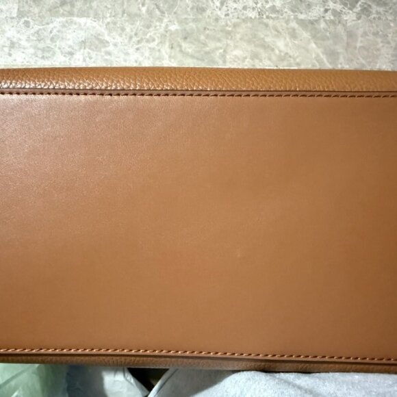 MK KORS Pebbled All Leather Tote-RARE Chain Tote-Brand New With Tags - Picture 6 of 6